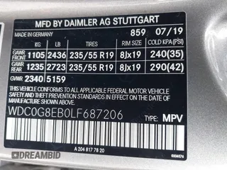 2020 Mercedes-Benz GLC 300 z VIN WDC0G8EB0LF687206, wystawiony jako IAAI lot #42155839 z przebiegiem 79 503 mil mil oraz . Historia ofert i sprzedaży dostępna na DreamBid. Obrazek 9.