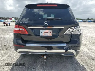 2013 Mercedes-Benz M 350 with VIN 4JGDA5JB1DA158693, listed as a Copart auction lot 60065005 with 98,896 mi miles and Salvage title. Bid and sale history available at DreamBid. Image 6.