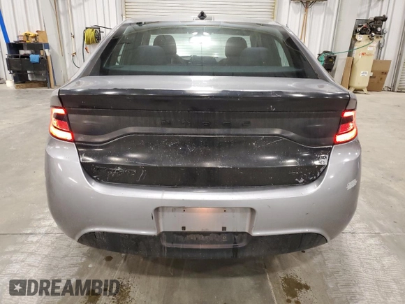 2016 Dodge Dart SE with VIN 1C3CDFAA5GD584950, listed as a Copart auction lot 53951675 with 95,239 mi miles and Salvage Title. Bid and sale history available at DreamBid. Image 6.
