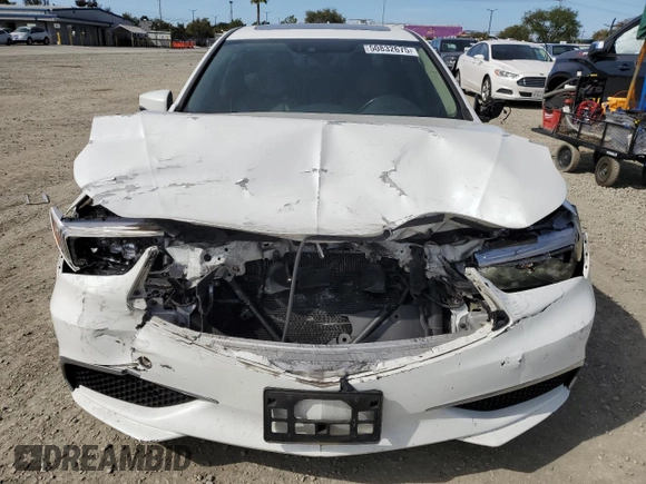 2018 Acura TLX w/Technology Pkg with VIN 19UUB1F50JA003840, listed as a Copart auction lot 50832675 with 75,427 mi miles and Salvage Title. Bid and sale history available at carsss.com. Image 5.