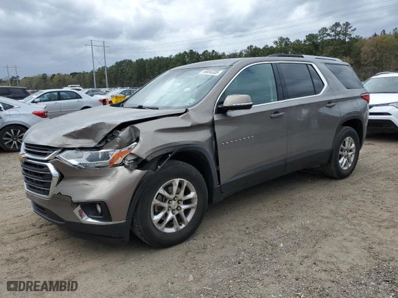 2018 Chevrolet Traverse LT Cloth with VIN 1GNERGKW0JJ121345, listed as a Copart auction lot 49856335 with 167,732 mi miles and Salvage Title. Bid and sale history available at carsss.com. Image 1.