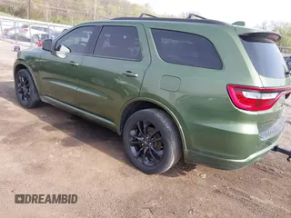 2021 Dodge Durango GT Plus with VIN 1C4RDJDGXMC663928, listed as a IAAI auction lot 42070119 with 77,110 mi miles and . Bid and sale history available at DreamBid. Image 3.