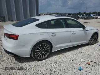 2023 Audi A5 Sportback Premium Plus with VIN WAUCBCF58PA041599, listed as a Copart auction lot 47951465 with 11,982 mi miles and Salvage Title. Bid and sale history available at carsss.com. Image 3.