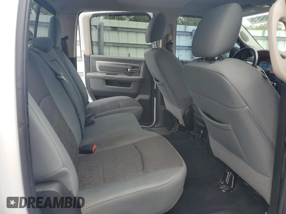 2018 Ram 1500 Big Horn with VIN 3C6RR6LT4JG171327, listed as a Copart auction lot 55954515 with 76,132 mi miles and Salvage title. Bid and sale history available at DreamBid. Image 10.
