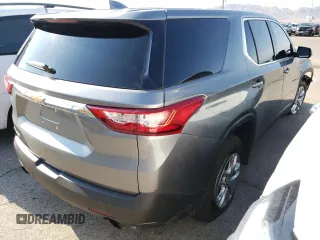 2020 Chevrolet Traverse LS with VIN 1GNERFKW1LJ188274, listed as a Copart auction lot 61883834 with 60,330 mi miles and Salvage Title. Bid and sale history available at carsss.com. Image 3.
