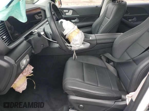 2024 Mercedes-Benz GLE 450 with VIN 4JGFB5KB2RB166243, listed as a Copart auction lot 53145105 with 9,598 mi miles and Salvage title. Bid and sale history available at DreamBid. Image 7.