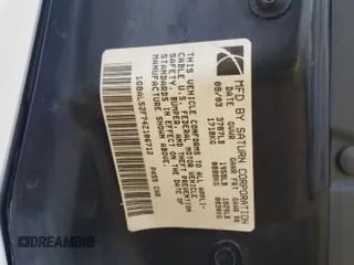 2004 Saturn ION ION 3 z VIN 1G8AL52F74Z106712, wystawiony jako Copart lot #63788954 z przebiegiem Nie podano mil oraz Nie do naprawy • Non repairable. Historia ofert i sprzedaży dostępna na DreamBid. Obrazek 12.