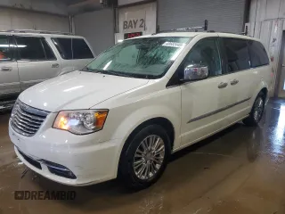 2011 Chrysler Town & Country Limited with VIN 2A4RR6DG1BR782934, listed as a Copart auction lot 48683445 with 177,936 mi miles and Salvage Title. Bid and sale history available at carsss.com. Image 1.