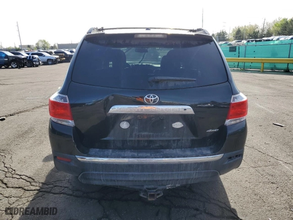 2013 Toyota Highlander Limited with VIN 5TDDK3EH4DS186706, listed as a Copart auction lot 54445545 with 116,423 mi miles and Clean Title. Bid and sale history available at carsss.com. Image 6.