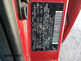 2015 Hyundai Accent GLS with VIN KMHCT4AE8FU911244, listed as a Copart auction lot 49789515 with 107,951 mi miles and Salvage Title. Bid and sale history available at DreamBid. Image 13.