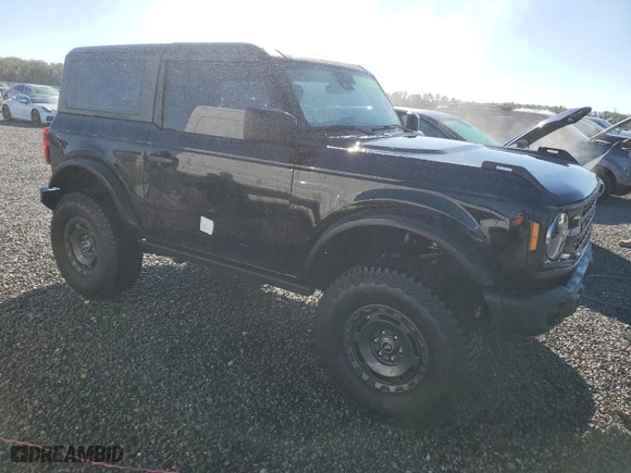 2023 Ford Bronco with VIN 1FMDE5AH2PLA91748, listed as a Copart auction lot 74698674 with 0 mi miles and Salvage Title. Bid and sale history available at carsss.com. Image 4.