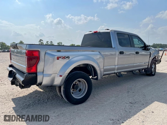 2020 Ford F-350 XL с VIN 1FT8W3DT4LEC87678, выставлен на аукционе Copart как лот 59539835 с пробегом 56 254 миль миль и Списание • Salvage title. История ставок и продаж доступна на DreamBid. Изображение 3.