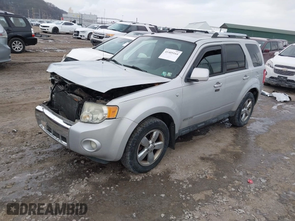 2008 Ford Escape Limited with VIN 1FMCU94108KE11273, listed as a IAAI auction lot 41405164 with 192,827 mi miles. Bid and sale history available at carsss.com. Image 2.