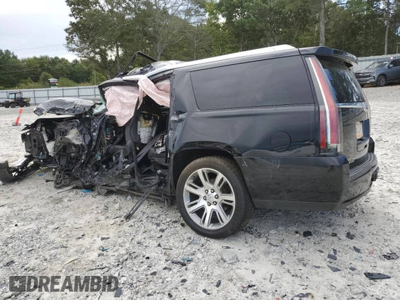 2019 Cadillac Escalade ESV Premium Luxury z VIN 1GYS3JKJ9KR320583, wystawiony jako Copart lot #71666784 z przebiegiem Nie podano mil oraz Szkoda całkowita • Salvage title. Historia ofert i sprzedaży dostępna na DreamBid. Obrazek 2.