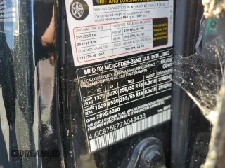 2007 Mercedes-Benz R 5.0L с VIN 4JGCB75E77A043433, выставлен на аукционе Copart как лот 61778905 с пробегом Не указан миль и Чистый • Clean title. История ставок и продаж доступна на DreamBid. Изображение 12.