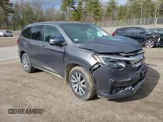 2020 Honda Pilot EX-L z VIN 5FNYF6H53LB046593, wystawiony jako IAAI lot #42046594 z przebiegiem 49 269 mil mil oraz . Historia ofert i sprzedaży dostępna na DreamBid. Obrazek 1.