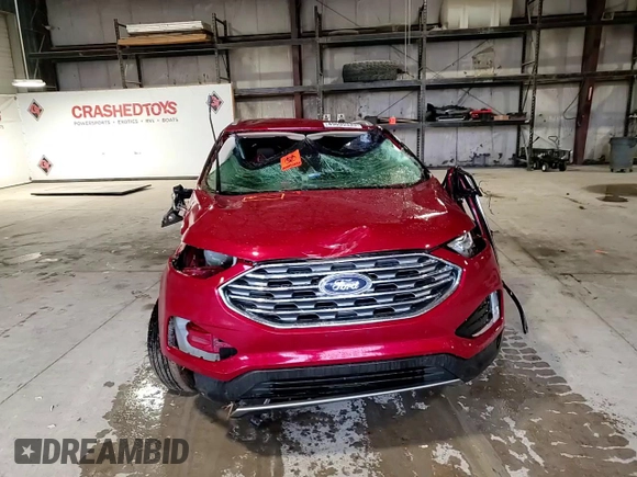 2020 Ford Edge SEL z VIN 2FMPK4J97LBA08950, wystawiony jako Copart lot #49695335 z przebiegiem Nie podano mil oraz Szkoda całkowita • Salvage title. Historia ofert i sprzedaży dostępna na DreamBid. Obrazek 11.