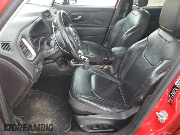 2015 Jeep Renegade Limited with VIN ZACCJBDT0FPB70154, listed as a Copart auction lot 60087705 with 156,264 mi miles and Salvage title. Bid and sale history available at DreamBid. Image 7.