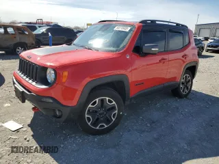 2016 Jeep Renegade Trailhawk with VIN ZACCJBCT5GPE29036, listed as a Copart auction lot 50270905 with Not Provided miles and Salvage Title. Bid and sale history available at carsss.com. Image 1.