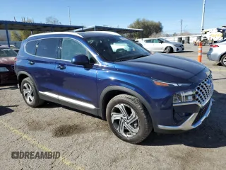 2022 Hyundai Santa Fe SEL with VIN 5NMS24AJ1NH429835, listed as a Copart auction lot 46452035 with 17,928 mi miles and Salvage Title. Bid and sale history available at DreamBid. Image 4.