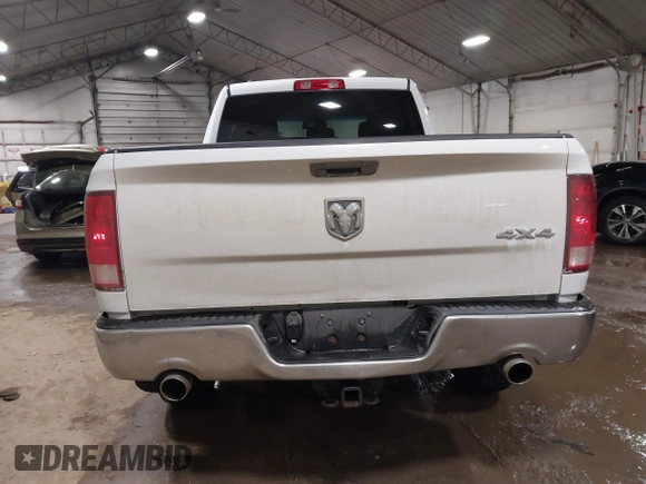 2014 Ram 1500 Express with VIN 1C6RR7FT7ES439142, listed as a IAAI auction lot 41579044 with 157,200 mi miles. Bid and sale history available at carsss.com. Image 16.