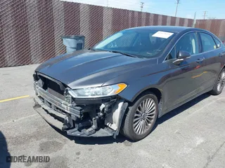 2016 Ford Fusion Titanium with VIN 3FA6P0K90GR158386, listed as a IAAI auction lot 42013629 with 198,029 mi miles. Bid and sale history available at carsss.com. Image 18.