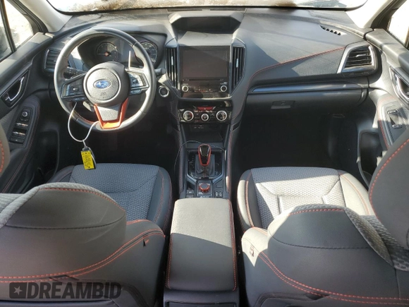 2023 Subaru Forester Special Sports с VIN JF2SKAJC4PH502170, выставлен на аукционе Copart как лот 62414035 с пробегом Не указан миль и Списание • Salvage title. История ставок и продаж доступна на DreamBid. Изображение 8.