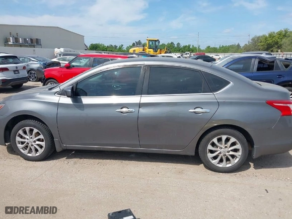 2019 Nissan Sentra S with VIN 3N1AB7AP5KY377048, listed as a IAAI auction lot 42066141 with 158,989 mi miles. Bid and sale history available at carsss.com. Image 14.