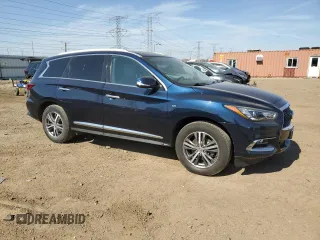 2020 Infiniti QX60 Luxe with VIN 5N1DL0MM5LC508386, listed as a Copart auction lot 48911085 with 95,111 mi miles and Salvage Title. Bid and sale history available at DreamBid. Image 4.