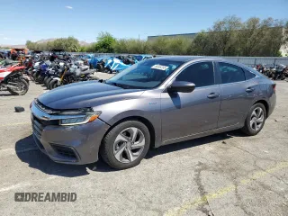 2019 Honda Insight EX z VIN 19XZE4F52KE033983, wystawiony jako Copart lot #56048285 z przebiegiem 103 742 mil mil oraz Szkoda całkowita • Salvage title. Historia ofert i sprzedaży dostępna na DreamBid. Obrazek 1.