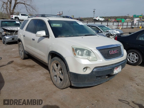 2011 GMC Acadia SLT1 with VIN 1GKKVRED3BJ338147, listed as a IAAI auction lot 41808410 with 173,103 mi miles. Bid and sale history available at carsss.com. Image 1.