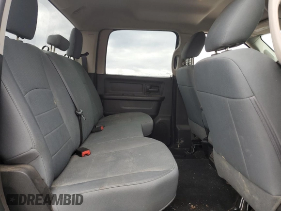 2017 Ram 1500 Express with VIN 1C6RR7KG4HS673333, listed as a Copart auction lot 50534295 with 106,666 mi miles and Salvage title. Bid and sale history available at DreamBid. Image 10.