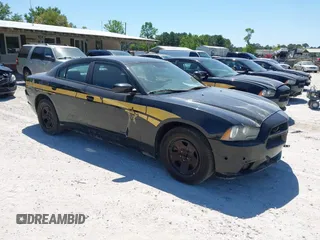 2014 Dodge Charger Police with VIN 2C3CDXAT7EH367018, listed as a IAAI auction lot 42136174 with 191,608 mi miles and . Bid and sale history available at DreamBid. Image 1.
