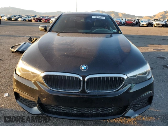 2018 BMW 5 Series 530e z VIN WBAJA9C58JB249470, wystawiony jako Copart lot #46319335 z przebiegiem 28 000 mil mil oraz Szkoda całkowita • Salvage title. Historia ofert i sprzedaży dostępna na DreamBid. Obrazek 5.