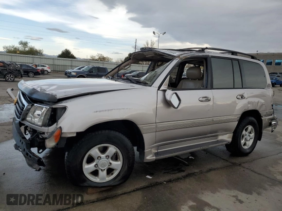 2000 Toyota Land Cruiser z VIN JT3HT05J4Y0088451, wystawiony jako Copart lot #52208905 z przebiegiem 329 751 mil mil oraz Nie do naprawy • Non repairable. Historia ofert i sprzedaży dostępna na DreamBid. Obrazek 1.