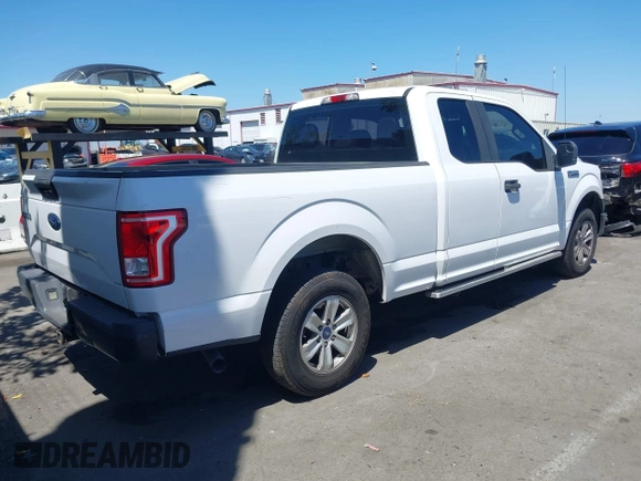 2015 Ford F-150 XL with VIN 1FTEX1CF6FKD62466, listed as a IAAI auction lot 42226655 with 101,020 mi miles and . Bid and sale history available at DreamBid. Image 4.