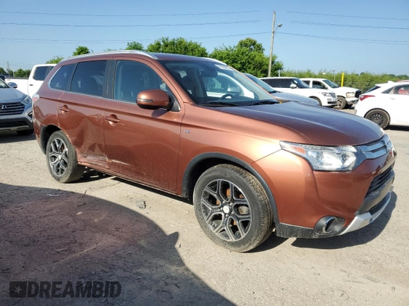 2015 Mitsubishi Outlander GT with VIN JA4JZ4AX5FZ005531, listed as a Copart auction lot 61829905 with 96,838 mi miles and Clean title. Bid and sale history available at DreamBid. Image 4.