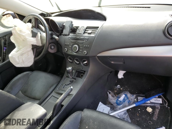 2012 Mazda 3 i Grand Touring with VIN JM1BL1W86C1661520, listed as a Copart auction lot 54296935 with Not provided miles and Salvage title. Bid and sale history available at DreamBid. Image 8.