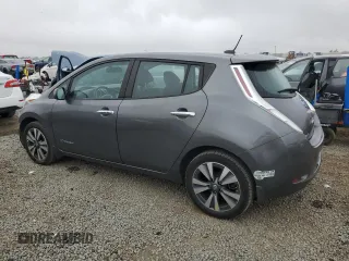 2016 Nissan LEAF S с VIN 1N4BZ0CP8GC314727, выставлен на аукционе Copart как лот 58508905 с пробегом 57 539 миль миль и Списание • Salvage title. История ставок и продаж доступна на DreamBid. Изображение 2.