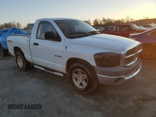 2008 Dodge 1500 ST with VIN 1D7HA16K98J139795, listed as a Copart auction lot 83343894 with 176,187 mi miles and Salvage Title. Bid and sale history available at DreamBid. Image 4.