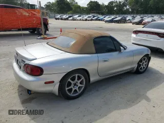 2001 Mazda MX-5 Miata with VIN JM1NB353710201531, listed as a Copart auction lot 56378655 with Not Provided miles and Clean Title. Bid and sale history available at DreamBid. Image 3.