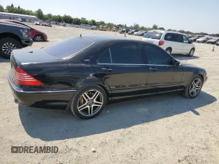 2006 Mercedes-Benz S with VIN WDBNG76J26A466072, listed as a Copart auction lot 64801735 with 83,943 mi miles and Clean title. Bid and sale history available at DreamBid. Image 3.