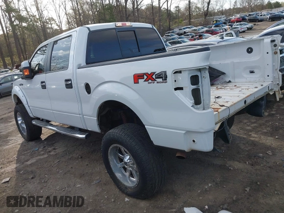2013 Ford F-150 XL with VIN 1FTFW1EFXDFD00367, listed as a IAAI auction lot 41791175 with 165,150 mi miles and . Bid and sale history available at DreamBid. Image 3.