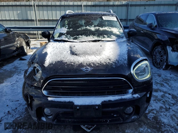 2022 MINI Countryman Cooper z VIN WMZ43BR01N3N70246, wystawiony jako Copart lot #84840724 z przebiegiem 63 433 mil mil oraz Szkoda całkowita • Salvage title. Historia ofert i sprzedaży dostępna na DreamBid. Obrazek 5.