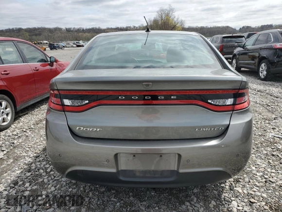 2013 Dodge Dart Limited with VIN 1C3CDFCA9DD342915, listed as a Copart auction lot 50898125 with 141,476 mi miles and Salvage Title. Bid and sale history available at carsss.com. Image 6.