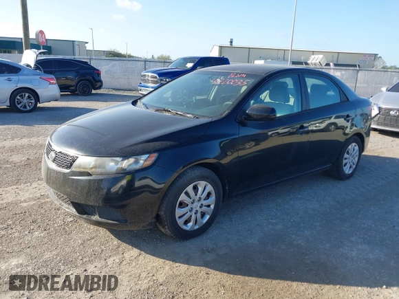 2013 Kia Forte LX with VIN KNAFT4A2XD5672131, listed as a IAAI auction lot 41820035 with 154,998 mi miles. Bid and sale history available at carsss.com. Image 2.