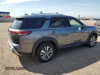 2023 Nissan Pathfinder SL with VIN 5N1DR3CC5PC201153, listed as a Copart auction lot 54053975 with 68,302 mi miles and Salvage title. Bid and sale history available at DreamBid. Image 3.
