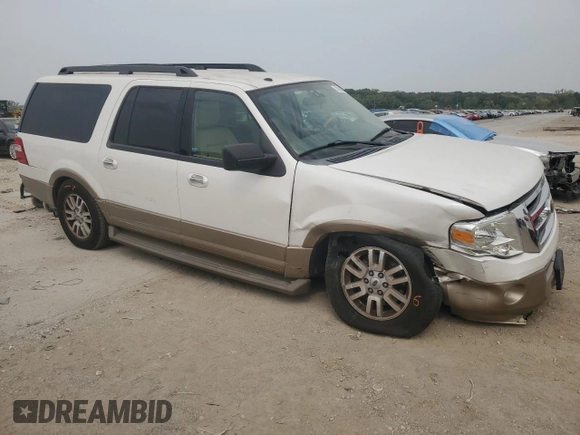 2014 Ford Expedition EL XLT with VIN 1FMJK1H58EEF44823, listed as a Copart auction lot 70856024 with 108,813 mi miles and Salvage Title. Bid and sale history available at carsss.com. Image 4.
