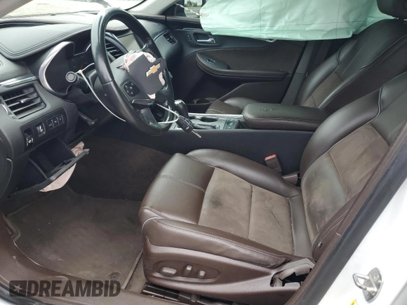 2015 Chevrolet Impala LT with VIN 2G1125S37F9105581, listed as a Copart auction lot 58853525 with 133,182 mi miles and Salvage title. Bid and sale history available at DreamBid. Image 7.