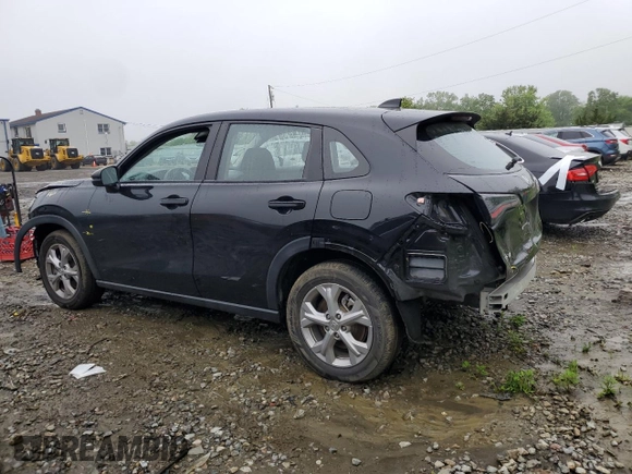 2023 Honda HR-V LX with VIN 3CZRZ2H38PM712118, listed as a Copart auction lot 57176425 with 31,174 mi miles and Salvage title. Bid and sale history available at DreamBid. Image 2.